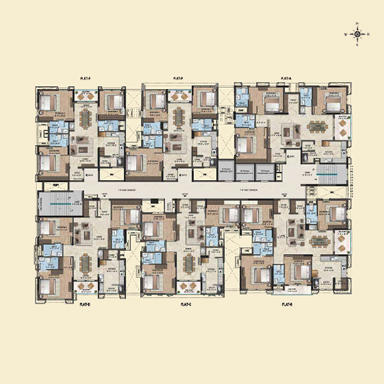 VARDAAN Flats for Sale in Mint Chennai